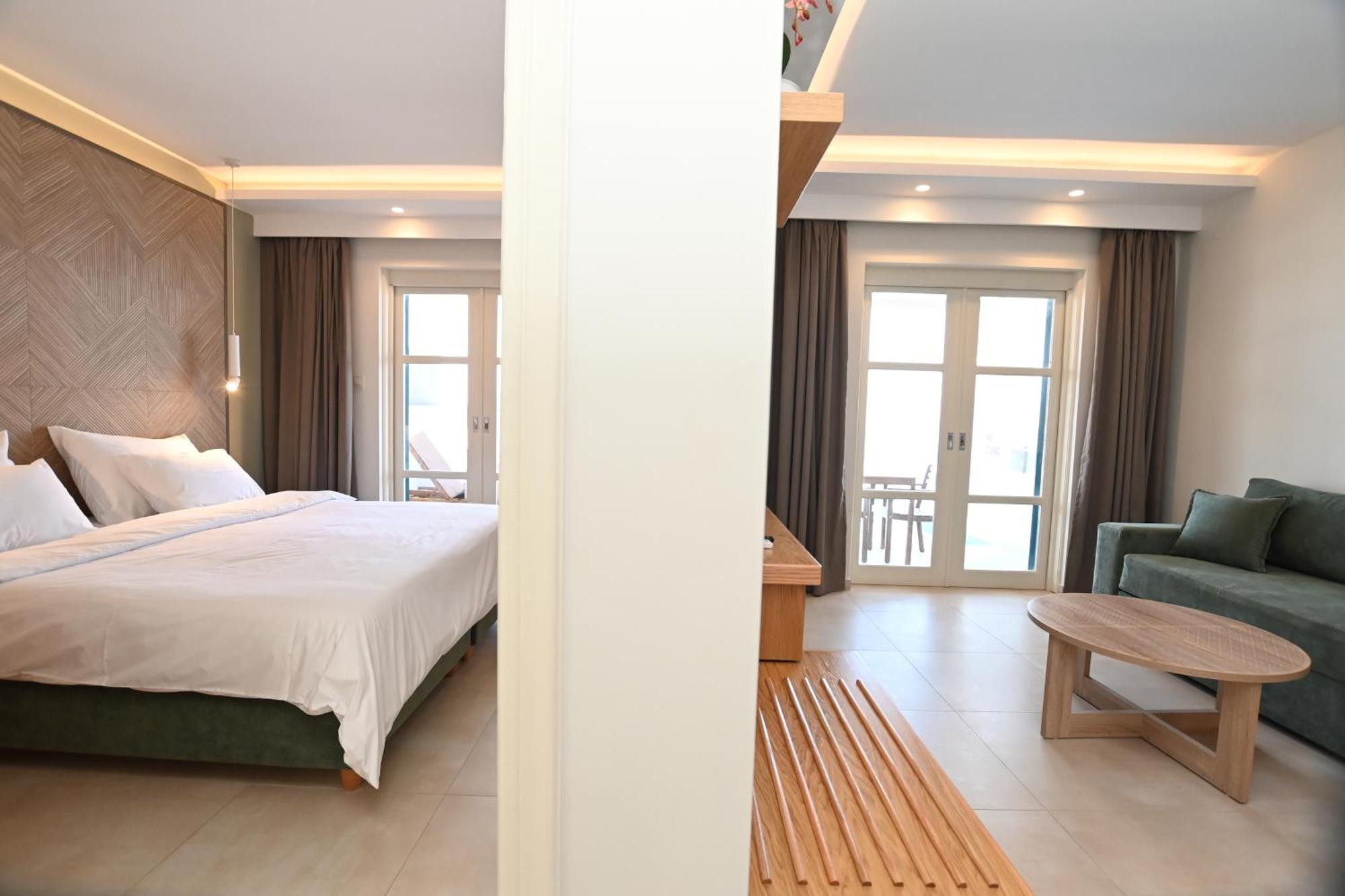Elena Village Hotel & Suites Myrties Exterior foto